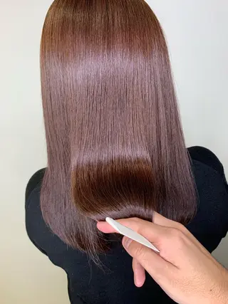 ロング Lee 甲子園のヘアスタイル