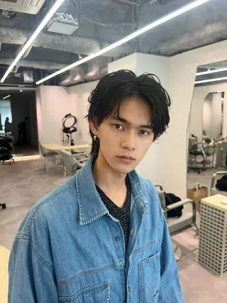 メンズ 横浜メンズ 特化タナカリョウのヘアスタイル