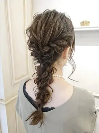 ヘアアレンジ カラー パーマ amie博多 駅前店【アミ】のヘアスタイル