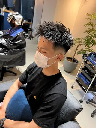 パーマ メンズ メンズ専門　井藤 雅也のヘアスタイル