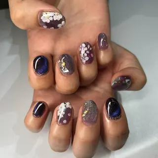 ショート ネイル マツエク・マツパ apopi's所属・apopis＊ close23:00のネイルデザイン