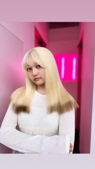 カラー ブリーチカラー 特化/MAHIROのヘアスタイル