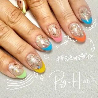 ネイル RigHair所属・RigHair MIZUHOのネイルデザイン