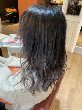 セミロング カラー hair & spa Nalu所属・hair & spa Naluのヘアスタイル