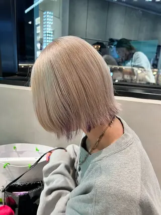 ショート カラー 🐺ミウ 🩵のヘアスタイル