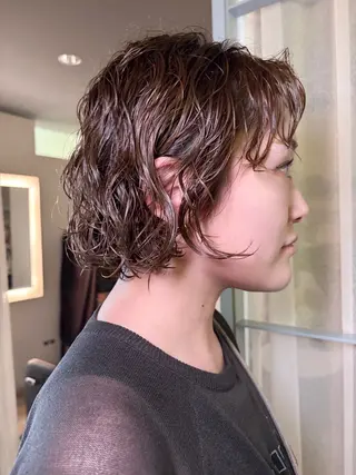 パーマ 穂積 大二朗のヘアスタイル