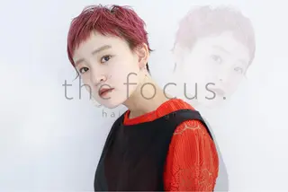 ショート カラー ill.所属・ill［イル］大須 ダブルカラー髪質改善のヘアスタイル