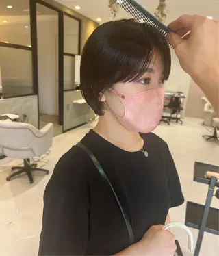 ショート THOiRY栄所属・三宅航平 モデル募集⭐️のヘアスタイル