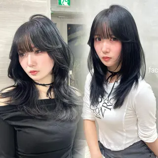 ミディアム カラー ヘアアレンジ the path shogo🌻のヘアスタイル