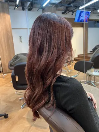 カラー 久村 奈菜のヘアスタイル