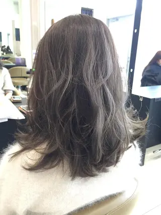ミディアム 小野 修平のヘアスタイル