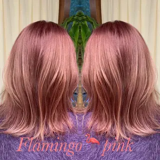 ミディアム カラー カラーなら川嶋宏旭✨ salonLEPIAのヘアスタイル