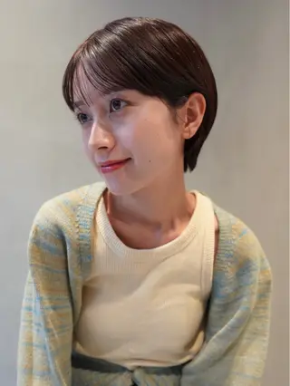 ショート 横浜/ショート/ レイヤーカットのヘアスタイル