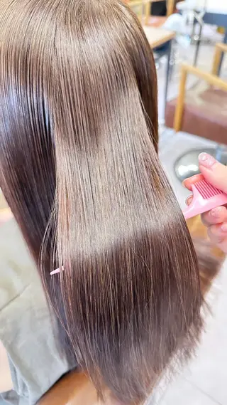 ミディアム JYUNESU表参道所属・透明感カラー🎀 似合わせYURIAのヘアスタイル