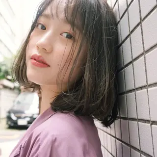 ミディアム カラー N° anfeel 渋谷🪞🫧のヘアスタイル