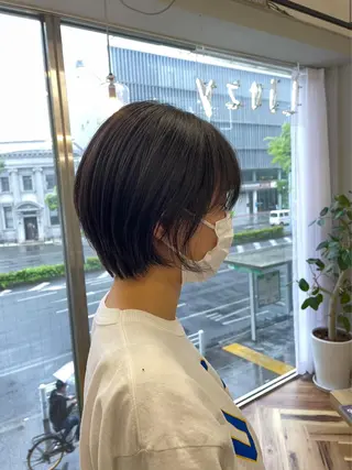 ショート 骨格矯正カット ショート　谷昂将のヘアスタイル