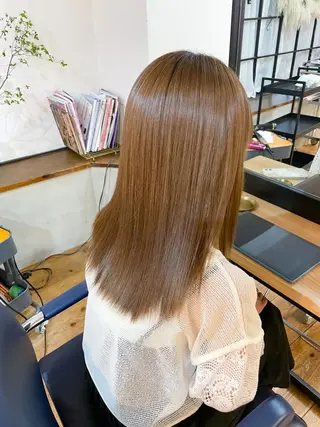 ロング COMILE 🌼 SUZUKAのヘアスタイル