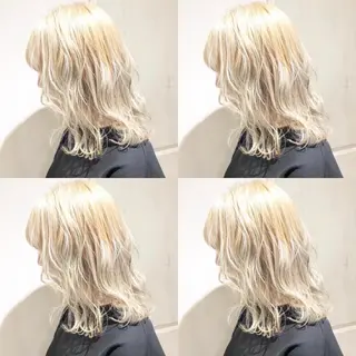 ミディアム カラー ヘアアレンジ 💎韓国レイヤー× 髪質改善 ゆうま💎のヘアスタイル