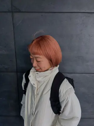 ショート カラー メンズ・レイヤーカッ ト/オカザキ ナナミのヘアスタイル
