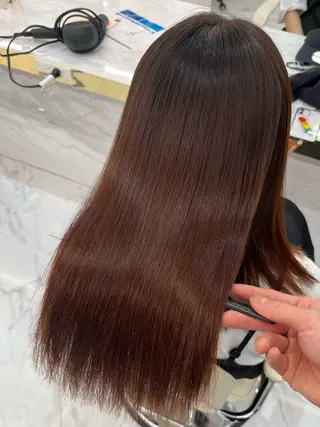 ロング 髪質改善縮毛矯正🫧 村上蒼生のヘアスタイル