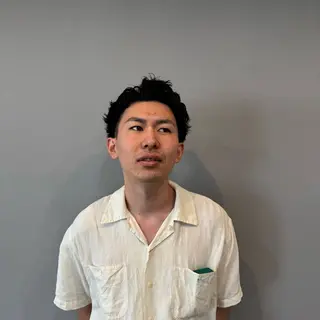 パーマ メンズ 山口 泰広のヘアスタイル