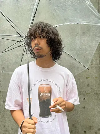 ロング パーマ メンズ メンズスタイリスト リュウジのヘアスタイル