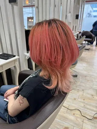 セミロング 平井 沙希のヘアスタイル