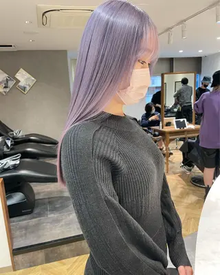 セミロング VEGA天神 ブリーチのヘアスタイル