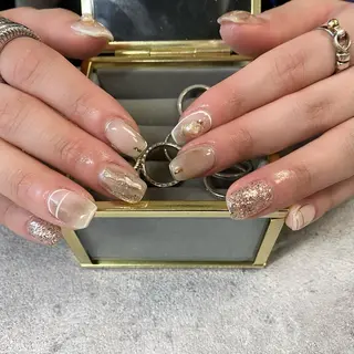 ネイル Ray. ／綺麗目ニュアンスのネイルデザイン