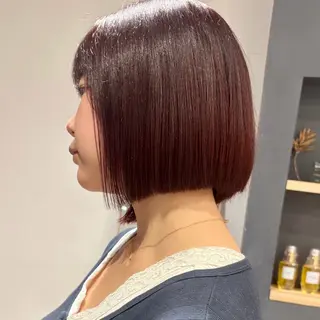 ショート カラー 🍊暖色×顔周り 🍊cocoroのヘアスタイル