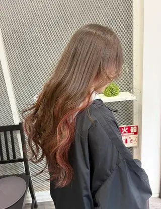 ロング cocotte みづき/艶カラー🫧のヘアスタイル