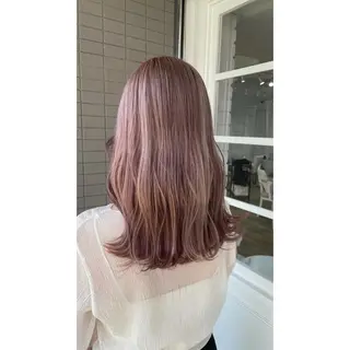 セミロング カラー 梅田/髪質改善カラー ❄︎ mikiのヘアスタイル