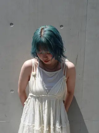 カラー 🟧mana /渋谷/mile🟧のヘアスタイル