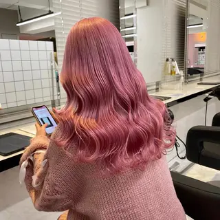 ロング 🥀ワンホン風暖色 カラーRISA🥀のヘアスタイル