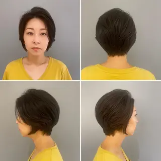 ショート ase.糸島店所属・UEDA AYAのヘアスタイル