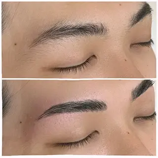メンズ アイブロウ fiio brow 西梅田北新地所属・イノウエ ミキのマツエク・マツパデザイン