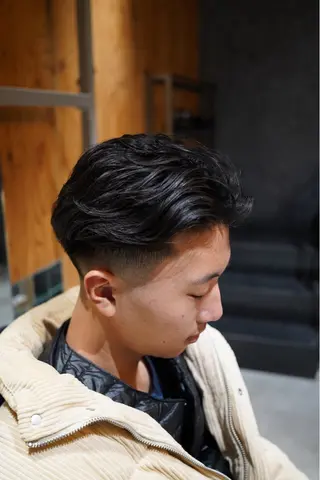 ショート パーマ メンズ GAKU 岳人のヘアスタイル