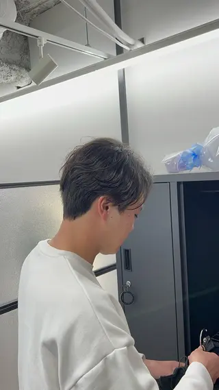 メンズ ✨パーマ×ハイトーン Futo✨のヘアスタイル