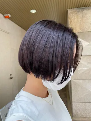 ミディアム カラー tricot AVEDAららテラス北綾瀬所属・🌏宇宙一 上地 奏tricot💥のヘアスタイル