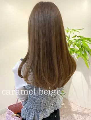 ロング カラー clomus所属・YUKA艶髪 🌸寛ぎ部屋のヘアスタイル