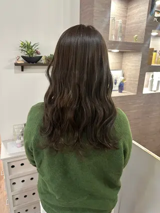 ロング カラー Eregion所属・竹内 麻乃のヘアスタイル