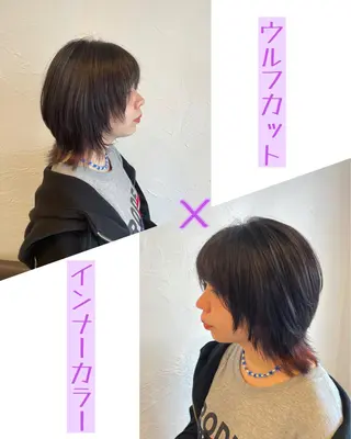 ミディアム カラー WILLOW京橋 小玉泰基のヘアスタイル