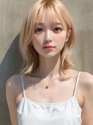 ミディアム カラー 鳥取のなんでも美容師 松井たかゆきのヘアスタイル