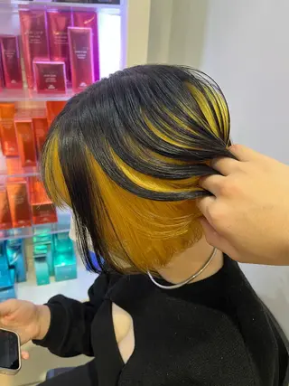 ミディアム カラー AMRITA所属・men'sカット パーマ🫧シオンのヘアスタイル