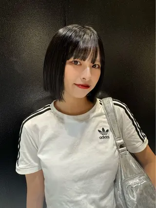 ショート カラー つや髪ᰔᩚ暖色 カラーYui🩰のヘアスタイル