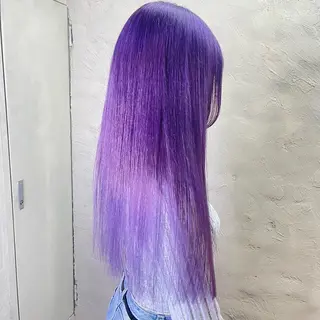 ミディアム カラー ヘアアレンジ 海外/ハイトーン🪽 ☯️ami☯️のヘアスタイル