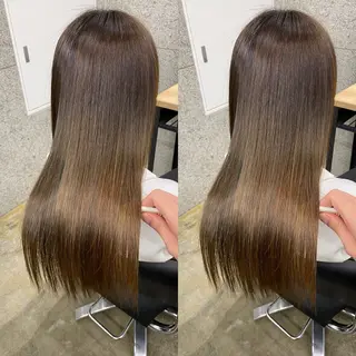 ロング WERULE pivot cross店所属・髪質改善/岡崎 亮のヘアスタイル