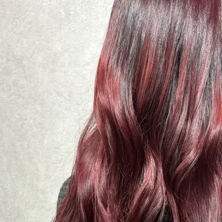 ロング カラー 髪質改善ストレート /暖色カラー🎀🪞のヘアスタイル