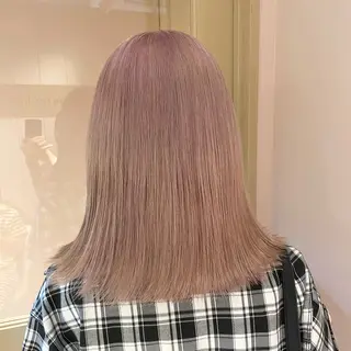 ミディアム マホ/日吉/髪質改善 /レイヤー/ガーリーのヘアスタイル