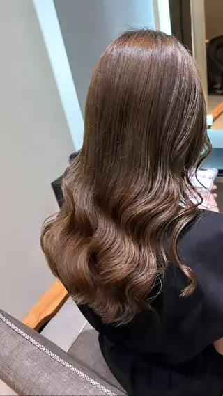 ロング カラー ヘアアレンジ 大人美人:髪質改善 ✂︎YUGOのヘアスタイル